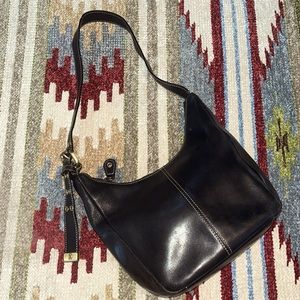 Etienne Aigner Genuine Leather Black Purse